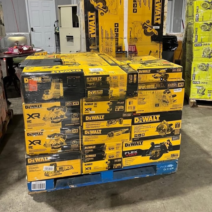 🌞Summer Sale is Heating Up!🏖️MIXED TOOLS PALLET – LOT ID: 251035 – Untested Customer Return